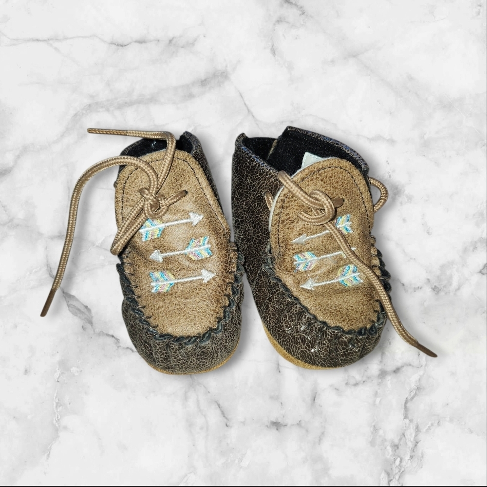 Infant Old Wear Baby moccasins